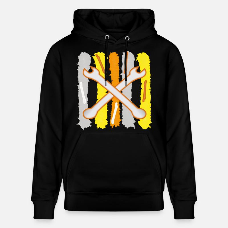 Clés à outils - Sweat à capuche bio CRUISER Stanley/Stella Unisexe - noir