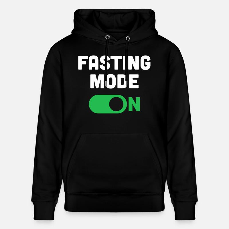 Fastenmodus Ein - Stanley/Stella Unisex Bio-Hoodie CRUISER  - Schwarz