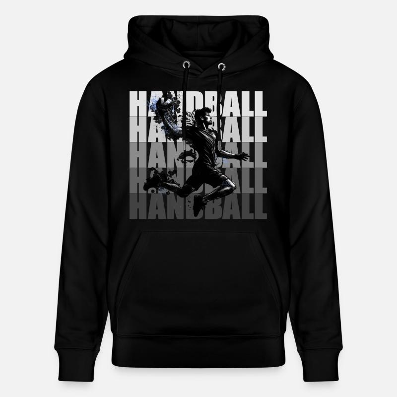 Handball - Sweat à capuche bio CRUISER Stanley/Stella Unisexe - noir