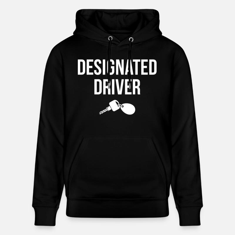 Conducteur désigné - Sweat à capuche bio CRUISER Stanley/Stella Unisexe - noir
