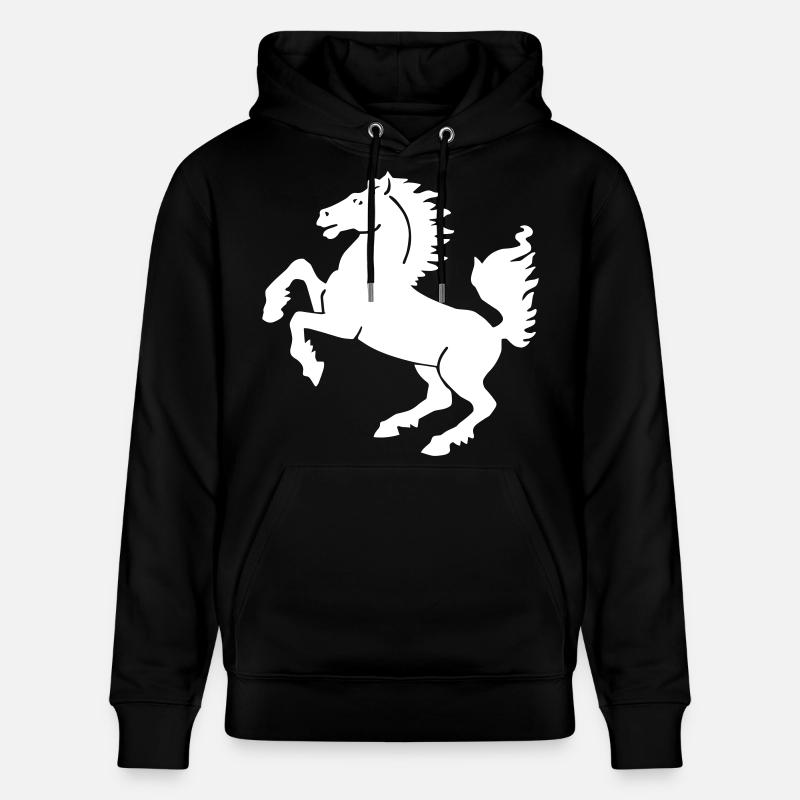Stuttgart - Stuttgarter Ross - Stanley/Stella Unisex Bio-Hoodie CRUISER  - Schwarz