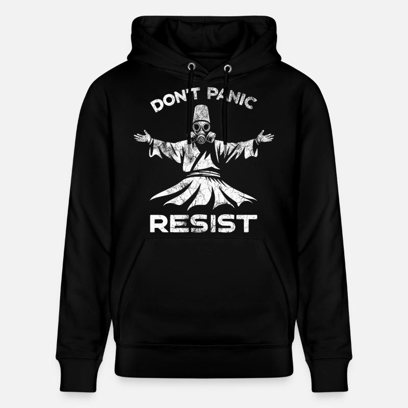 Résiste - Sweat à capuche bio CRUISER Stanley/Stella Unisexe - noir