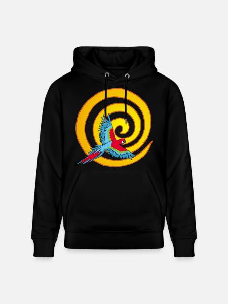 The Sun and the Bird - Stanley/Stella CRUISER Unisex Organic Hoodie - black