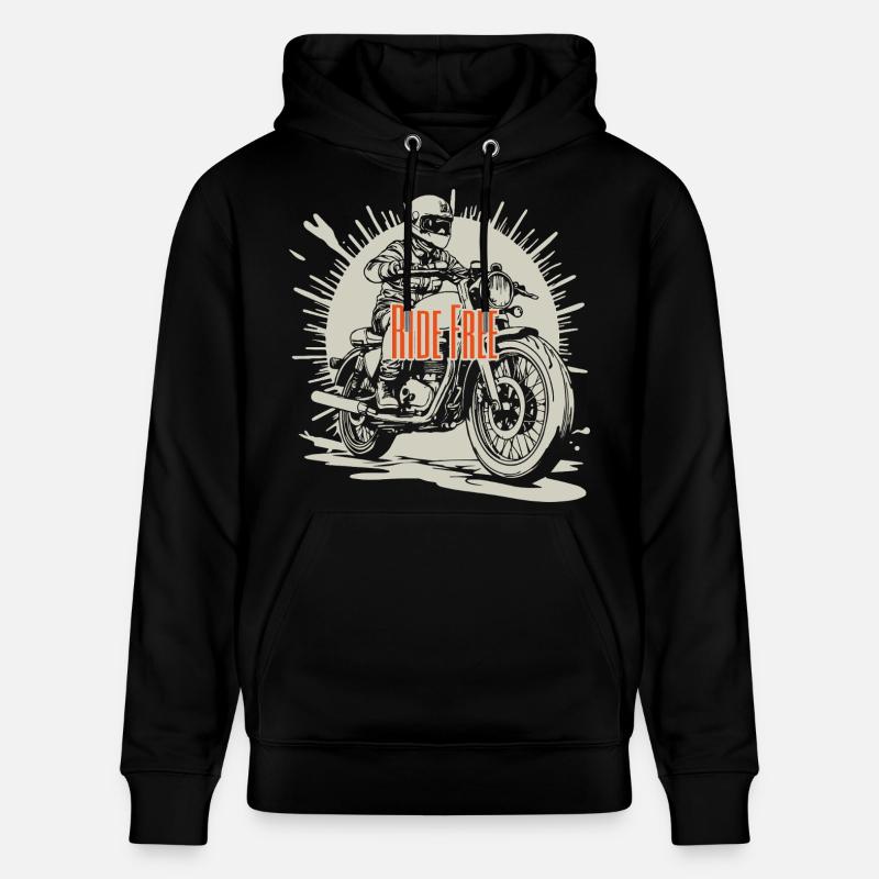Trajet gratuit - Sweat à capuche bio CRUISER Stanley/Stella Unisexe - noir