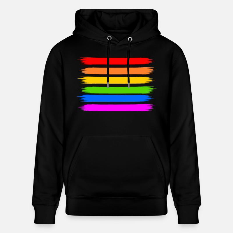 Lgbt - Sweat à capuche bio CRUISER Stanley/Stella Unisexe - noir