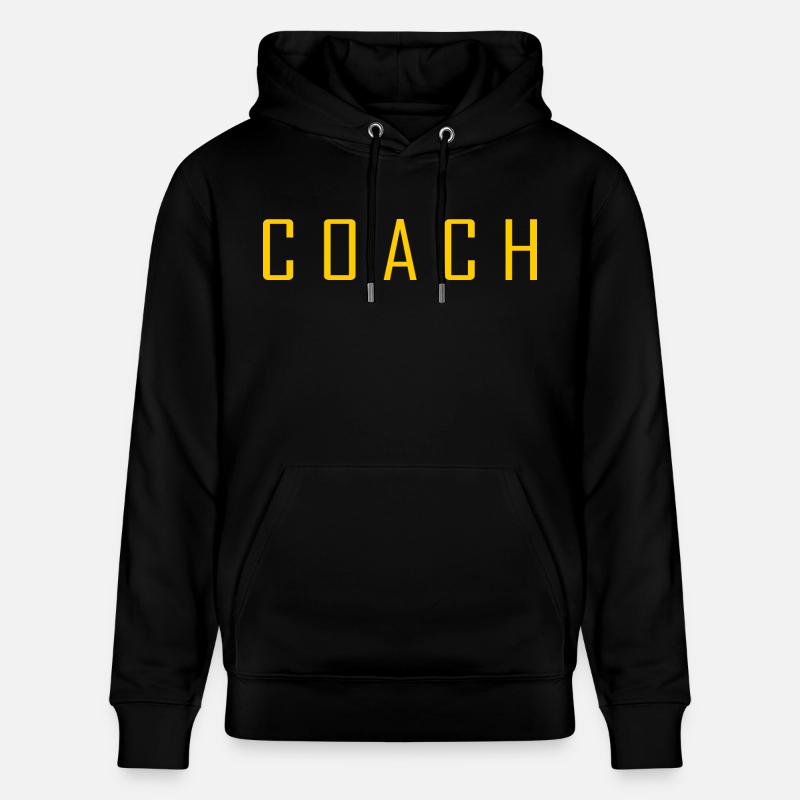 Coach - Sweat à capuche bio CRUISER Stanley/Stella Unisexe - noir