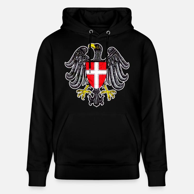 Vienne - Sweat à capuche bio CRUISER Stanley/Stella Unisexe - noir