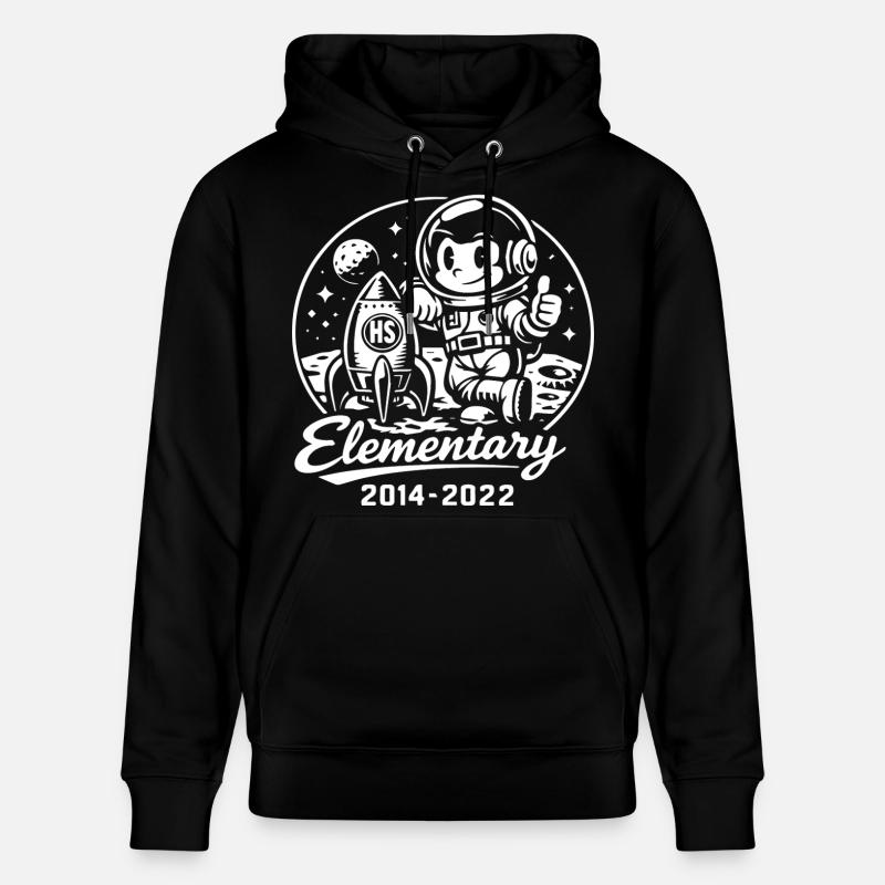 Astronaute Élémentaire Lune - Sweat à capuche bio CRUISER Stanley/Stella Unisexe - noir