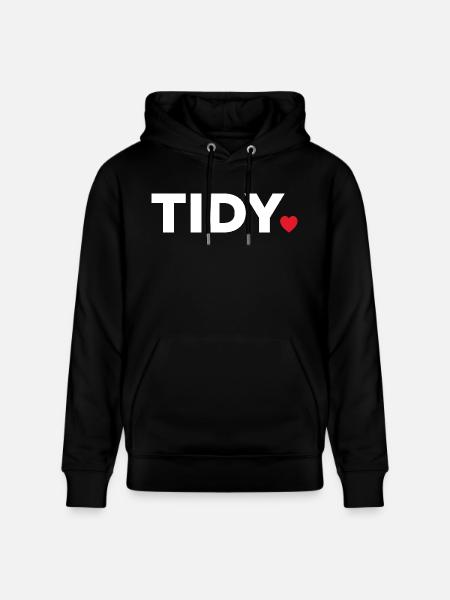 Tidy - Stanley/Stella CRUISER Unisex Organic Hoodie - black