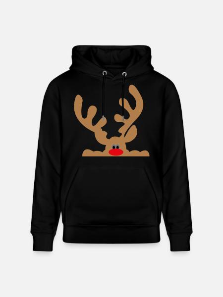 elch - Stanley/Stella Unisex Bio-Hoodie CRUISER  - Schwarz