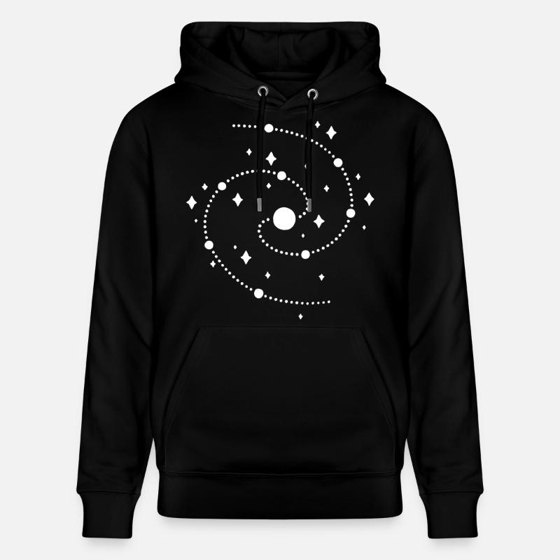 étrange galaxie - Sweat à capuche bio CRUISER Stanley/Stella Unisexe - noir