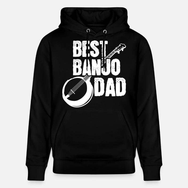Père Banjo - Sweat à capuche bio CRUISER Stanley/Stella Unisexe - noir