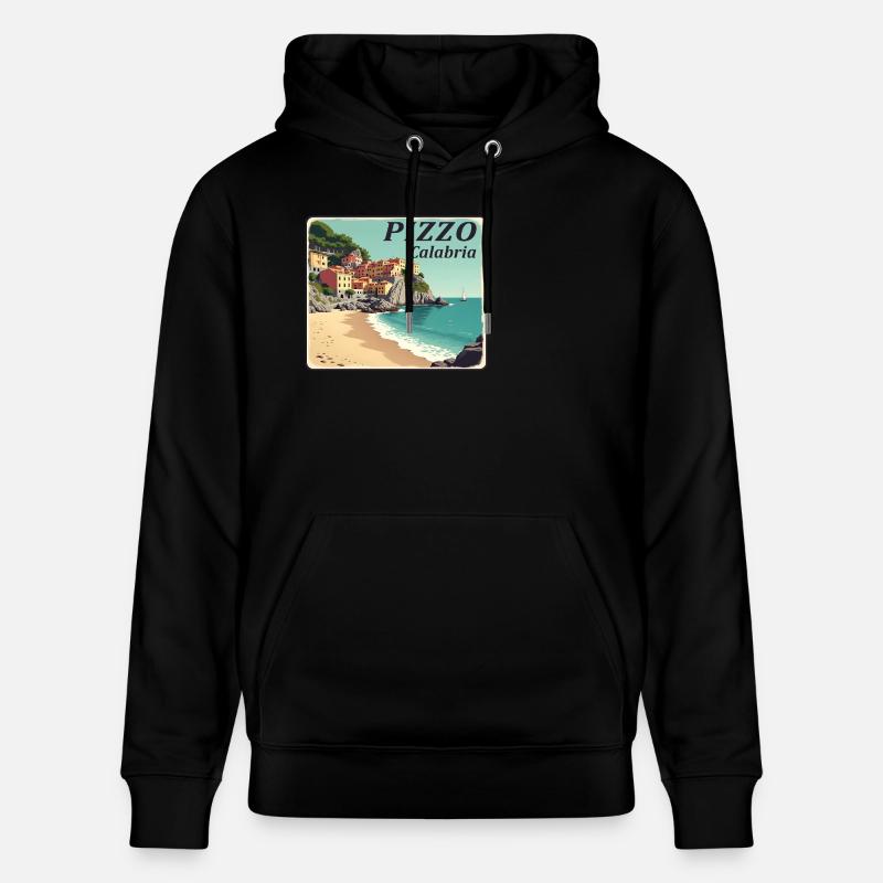 Pizzo Calabria - Sweat à capuche bio CRUISER Stanley/Stella Unisexe - noir