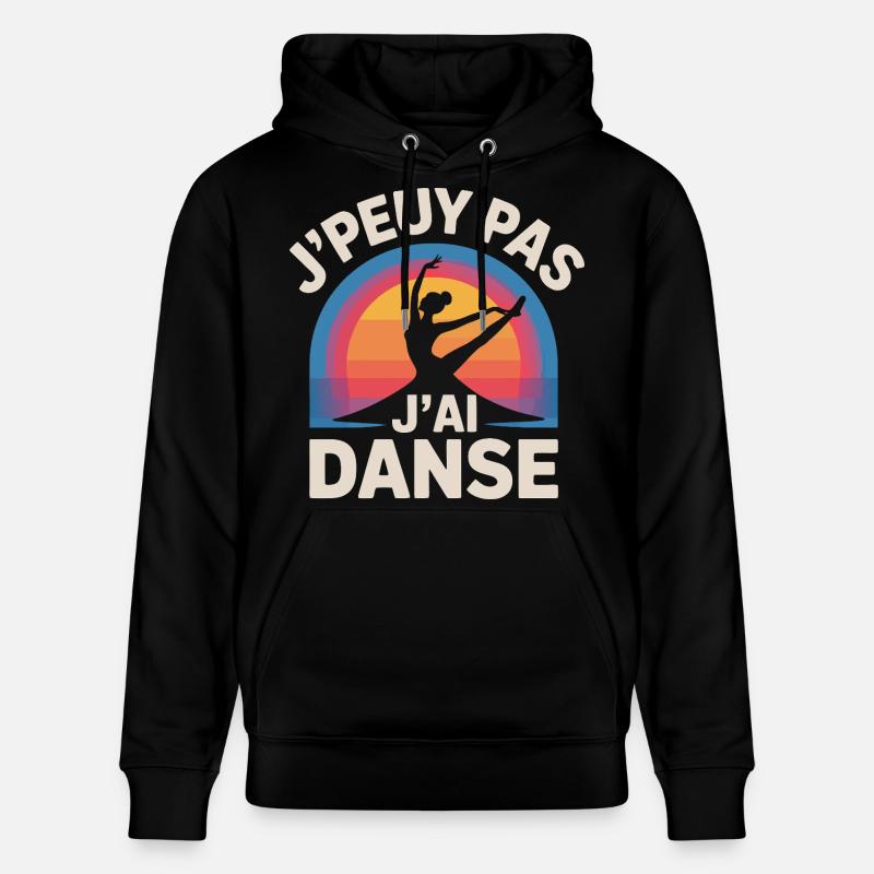 J'Peux Pas J'Ai Danse - Sweat à capuche bio CRUISER Stanley/Stella Unisexe - noir