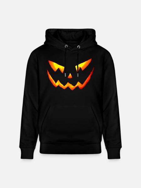 blood halloween horror - Stanley/Stella CRUISER Unisex Organic Hoodie - black