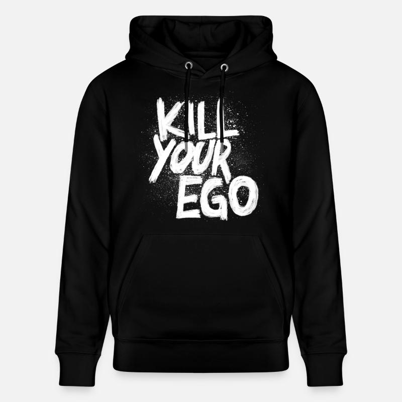 Kill Your Ego - Stanley/Stella Unisex Bio-Hoodie CRUISER - Schwarz