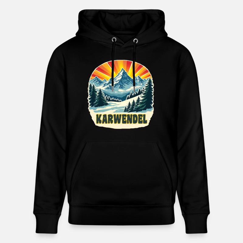 Karwendel - Sweat à capuche bio CRUISER Stanley/Stella Unisexe - noir