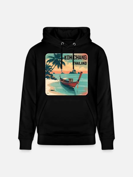 Koh Chang - Stanley/Stella Unisex Bio-Hoodie CRUISER - Schwarz