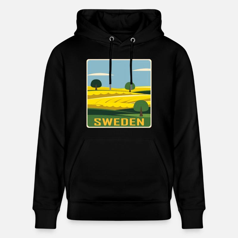 Suède - Sweat à capuche bio CRUISER Stanley/Stella Unisexe - noir