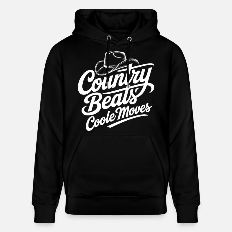 Le pays bouge cool - Sweat à capuche bio CRUISER Stanley/Stella Unisexe - noir
