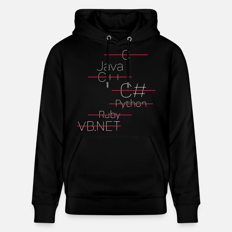 JAVA CODING / PROGRAMMIERSPRACHE - Stanley/Stella Unisex Bio-Hoodie CRUISER  - Schwarz