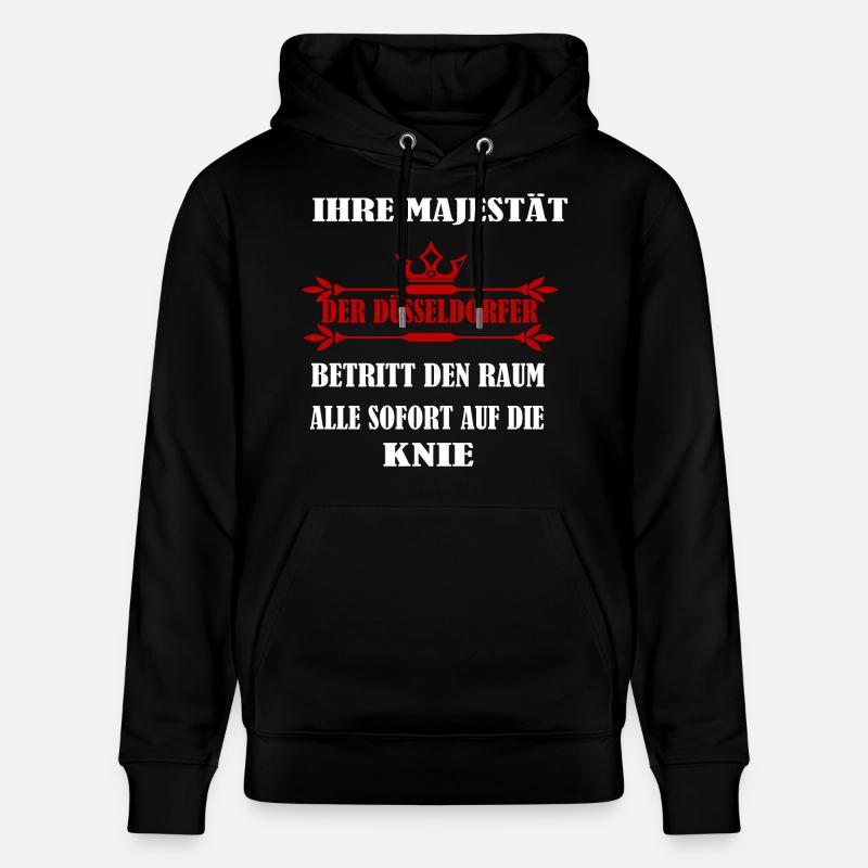 Düsseldorfer - Stanley/Stella Unisex Bio-Hoodie CRUISER - Schwarz