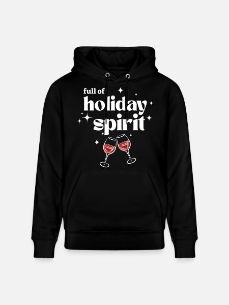 Voller Urlaubsstimmung - Stanley/Stella Unisex Bio-Hoodie CRUISER - Schwarz