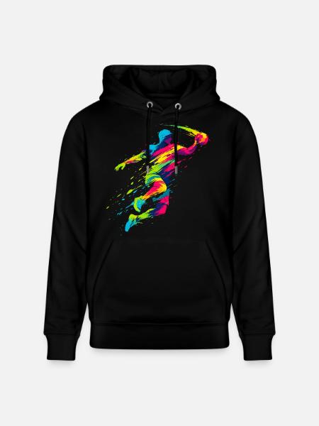 Handball Handball Player - Funny Gift - Stanley/Stella CRUISER Unisex Organic Hoodie - black