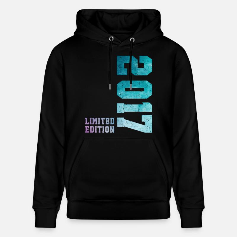 2017 Édition Limitée 9 ans anniversaire - Sweat à capuche bio CRUISER Stanley/Stella Unisexe - noir