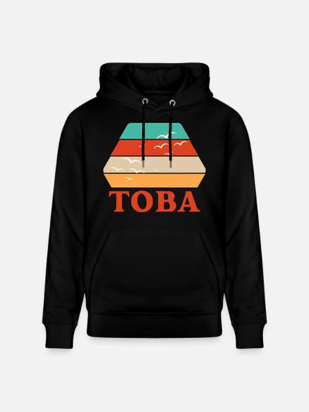 Toba, Indonesia - Stanley/Stella CRUISER Unisex Organic Hoodie - black