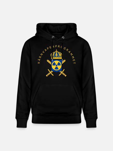 The Swedish Nuclear Weapons Programme - Stanley/Stella CRUISER Unisex Organic Hoodie - black