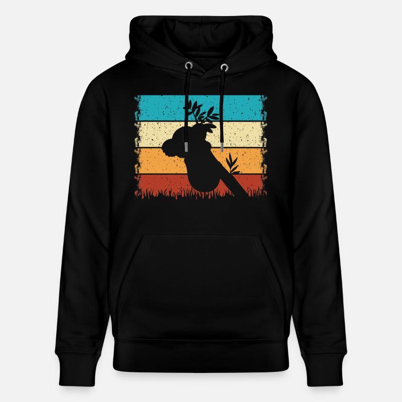 Koala - Stanley/Stella Unisex Bio-Hoodie CRUISER  - Schwarz