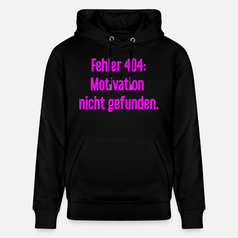 Erreur 404 : Motivation introuvable - Sweat à capuche bio CRUISER Stanley/Stella Unisexe - noir
