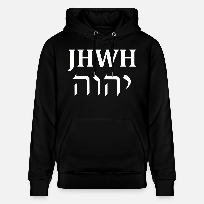 YHWH - Sweat à capuche bio CRUISER Stanley/Stella Unisexe - noir