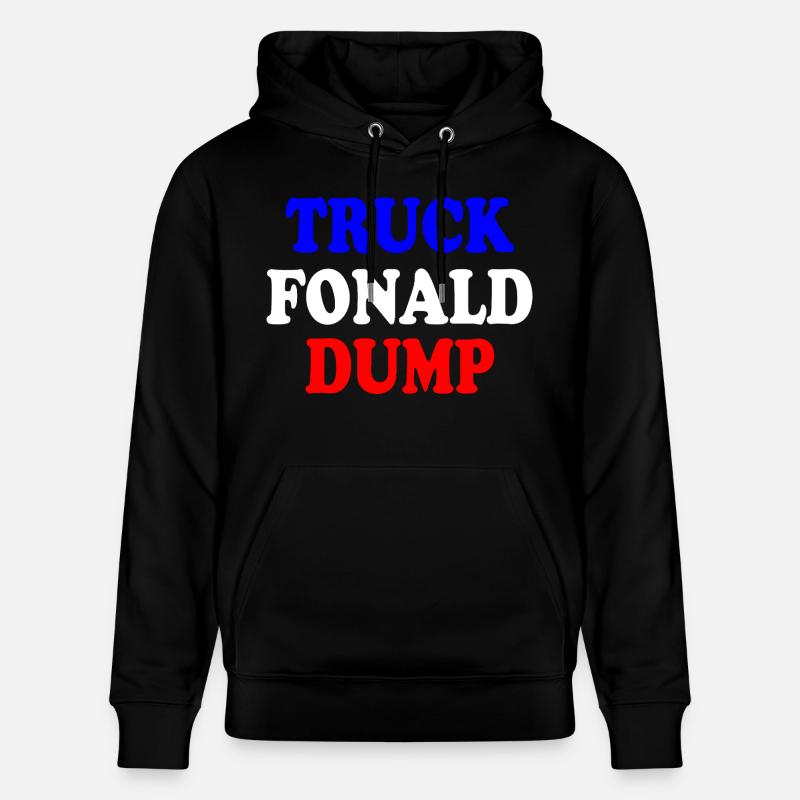 truck fonald dump - Sweat à capuche bio CRUISER Stanley/Stella Unisexe - noir