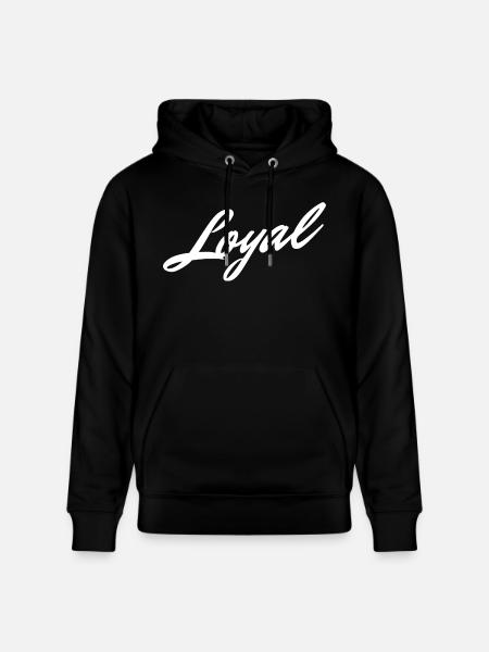 Loyal Loyalty - Stanley/Stella CRUISER Unisex Organic Hoodie - black