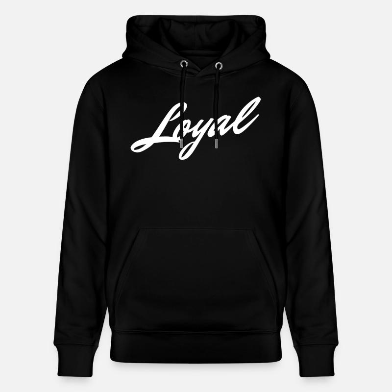 Loyauté loyale - Sweat à capuche bio CRUISER Stanley/Stella Unisexe - noir