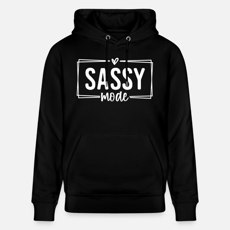 Mode impertinent Drôle - Sweat à capuche bio CRUISER Stanley/Stella Unisexe - noir