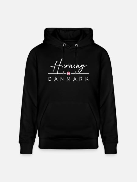 Dänemark - Herning - Danmark - Denmark - Stanley/Stella CRUISER Unisex Organic Hoodie - black