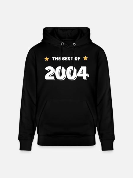 Das Beste aus 2004 - Stanley/Stella Unisex Bio-Hoodie CRUISER - Schwarz