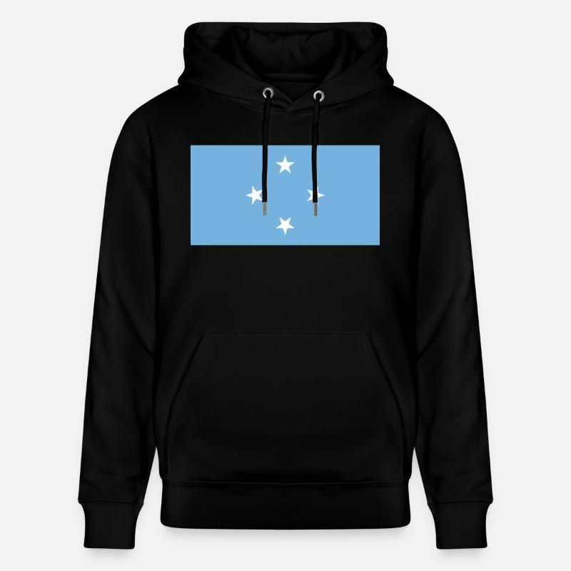 Micronésie - Sweat à capuche bio CRUISER Stanley/Stella Unisexe - noir