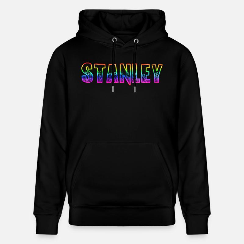 stanley rs regenbogen - Stanley/Stella Unisex Bio-Hoodie CRUISER  - Schwarz