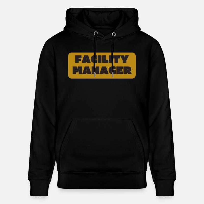 Facility Manager Technicien interne Gardien - Sweat à capuche bio CRUISER Stanley/Stella Unisexe - noir