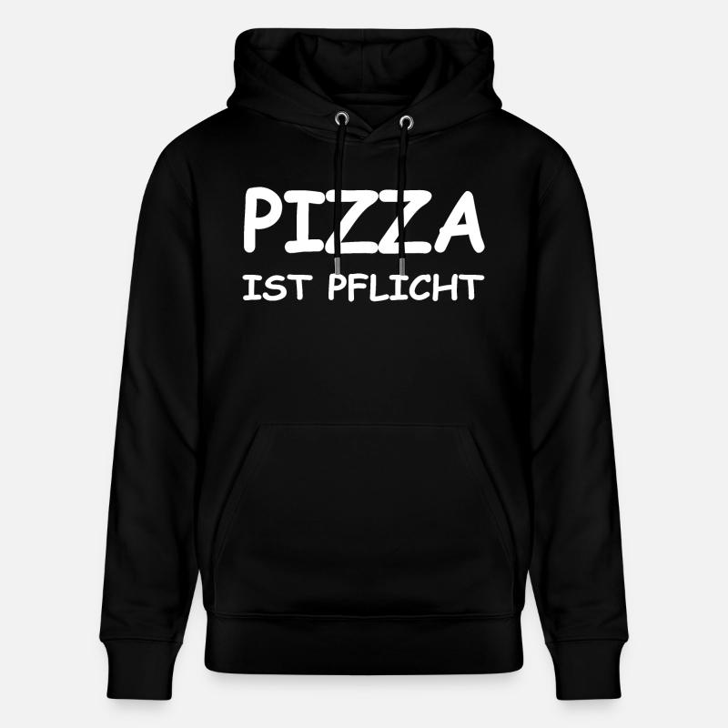 Pizza - Stanley/Stella Unisex Bio-Hoodie CRUISER - Schwarz