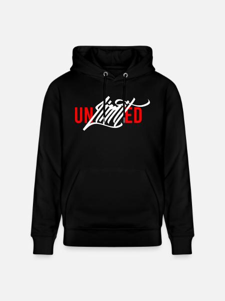 Unlimited Power - Stanley/Stella CRUISER Unisex Organic Hoodie - black