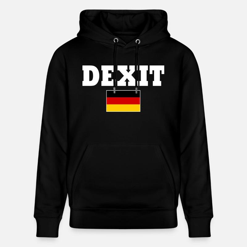 Dexit - Sweat à capuche bio CRUISER Stanley/Stella Unisexe - noir