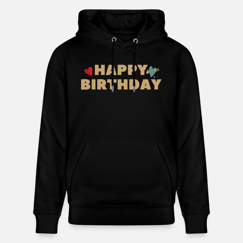 Bonne idée cadeau d’anniversaire - Sweat à capuche bio CRUISER Stanley/Stella Unisexe - noir