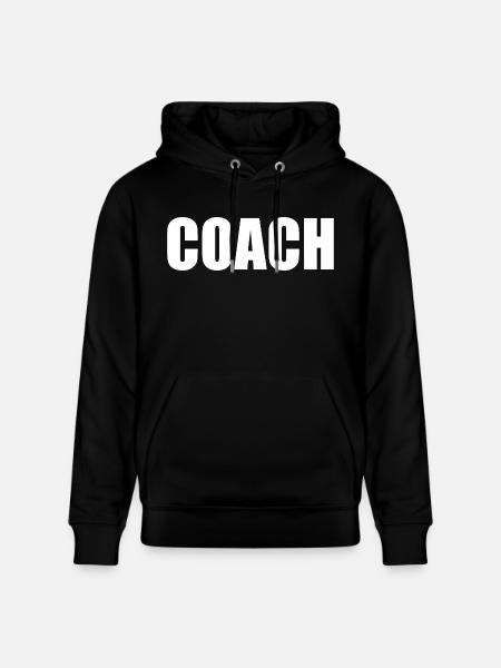 COACH - Sweat à capuche bio CRUISER Stanley/Stella Unisexe - noir