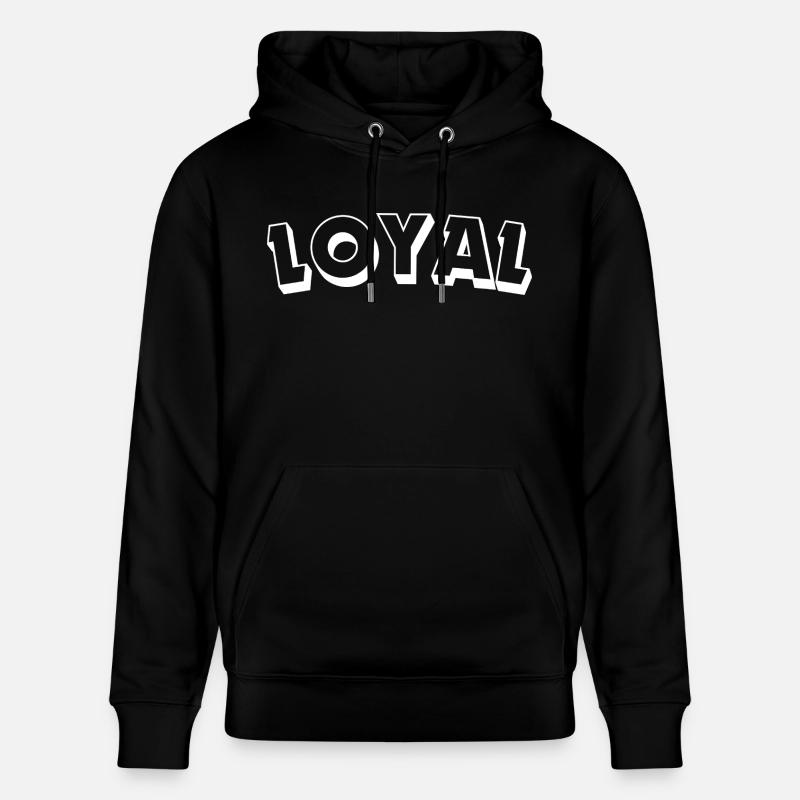 Loyauté loyale - Sweat à capuche bio CRUISER Stanley/Stella Unisexe - noir