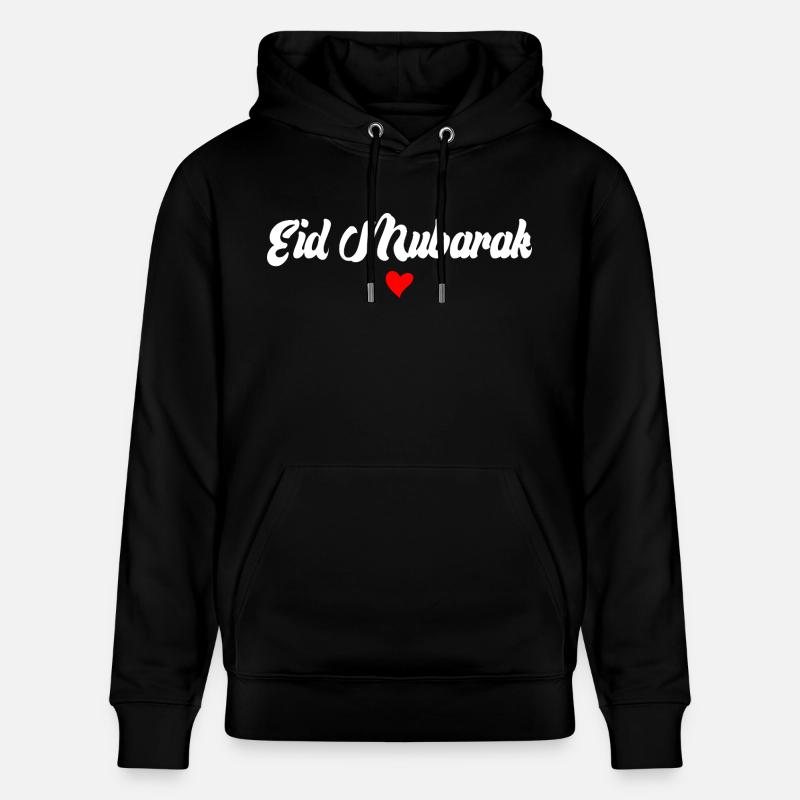 Islam Eid Mubarak - Sweat à capuche bio CRUISER Stanley/Stella Unisexe - noir